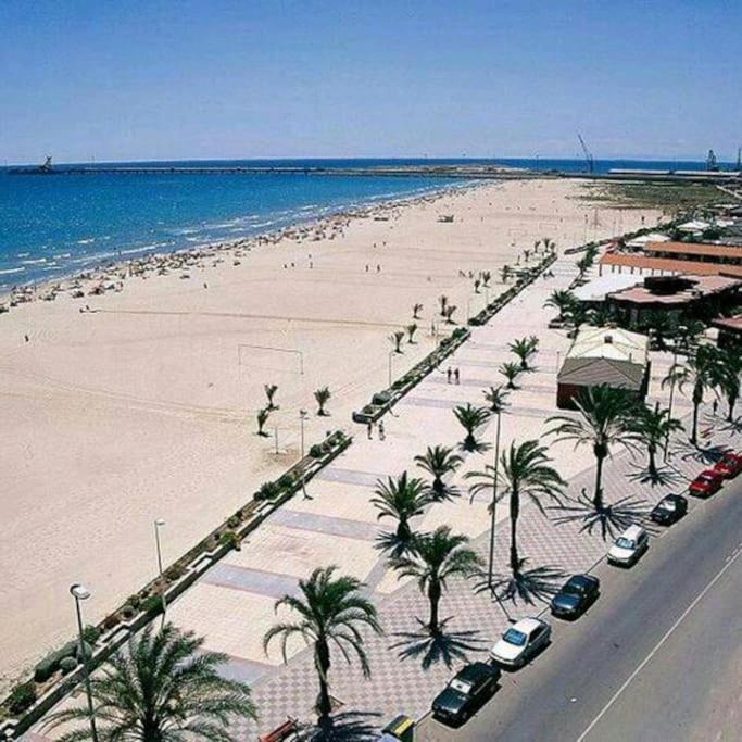 Ferienwohnung Acogedor Piso Cerca De La Playa Sagunto Exterior foto